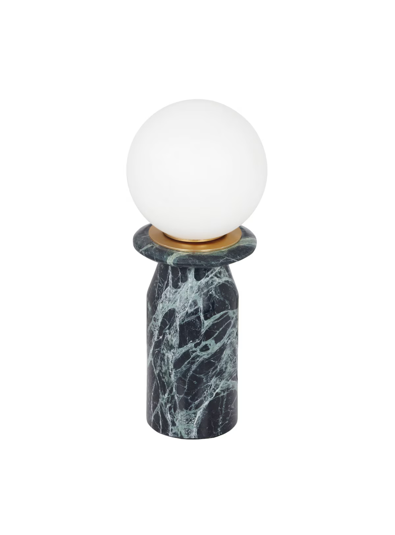 Thalor Marble Lamp,green