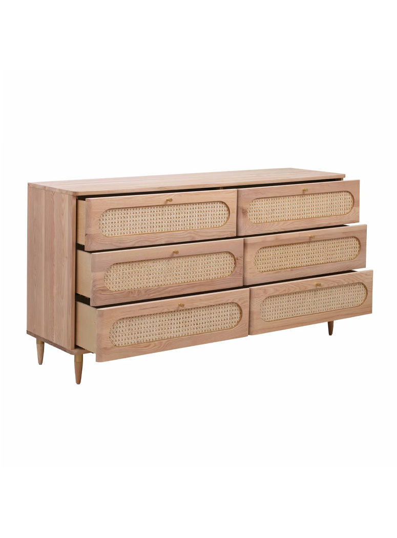 Seraphic 6 Drawer Dresser