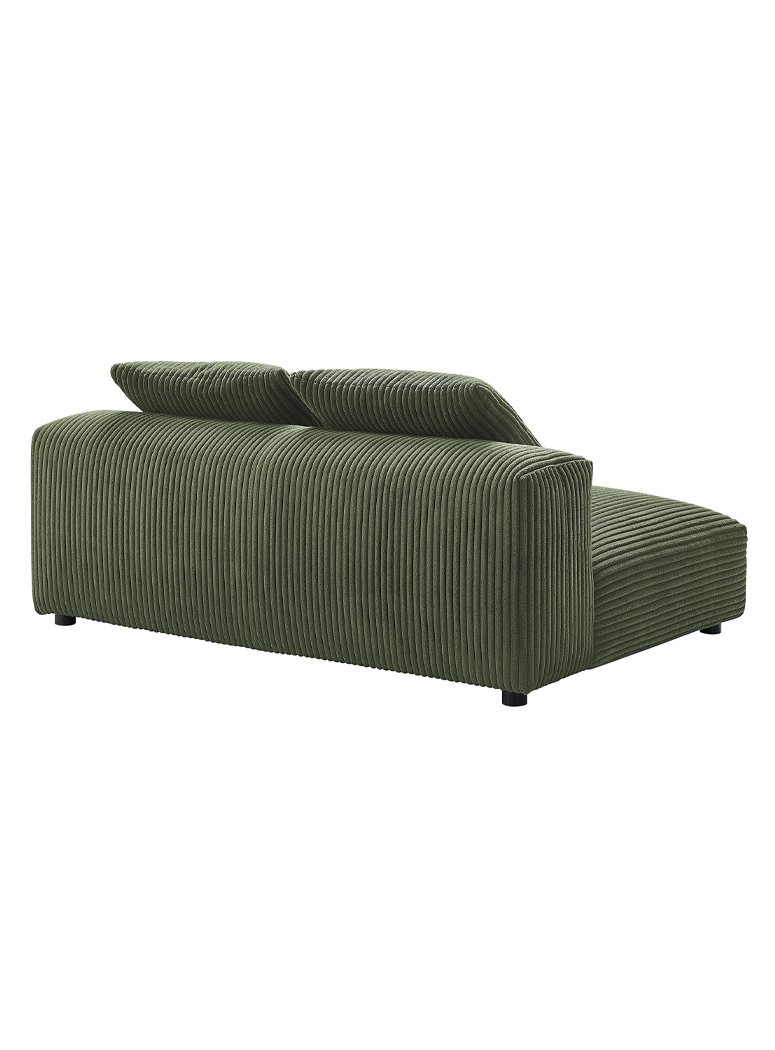 Aric Armless Sofa,fern