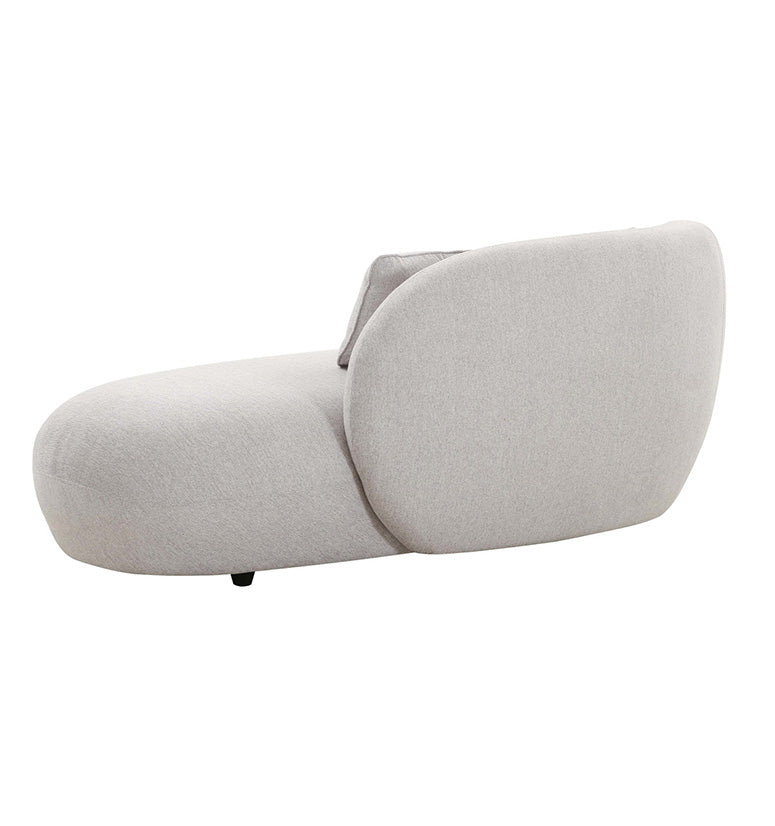 Denmark Velvet Chaise,grey