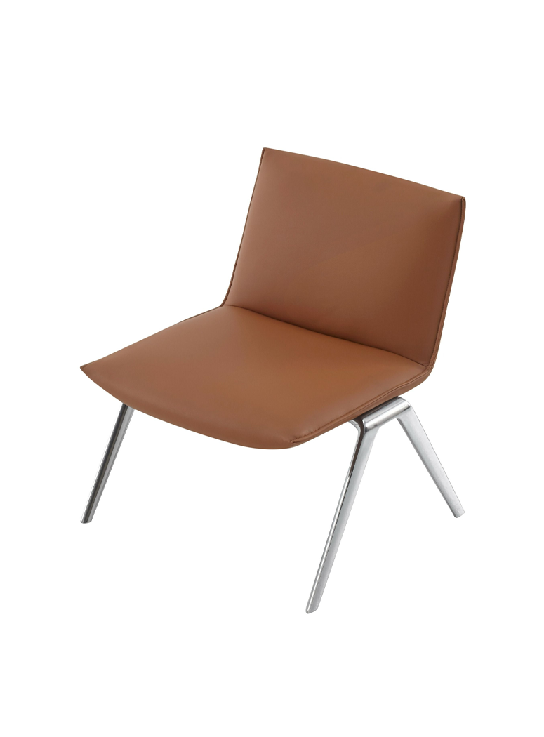 Astraea Office Side Chair,camel