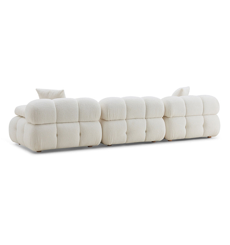 Huggy Cream Vegan Sofa