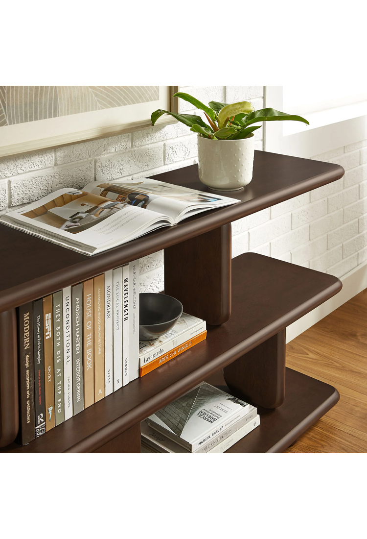 Perch Bookshelf,Walnut