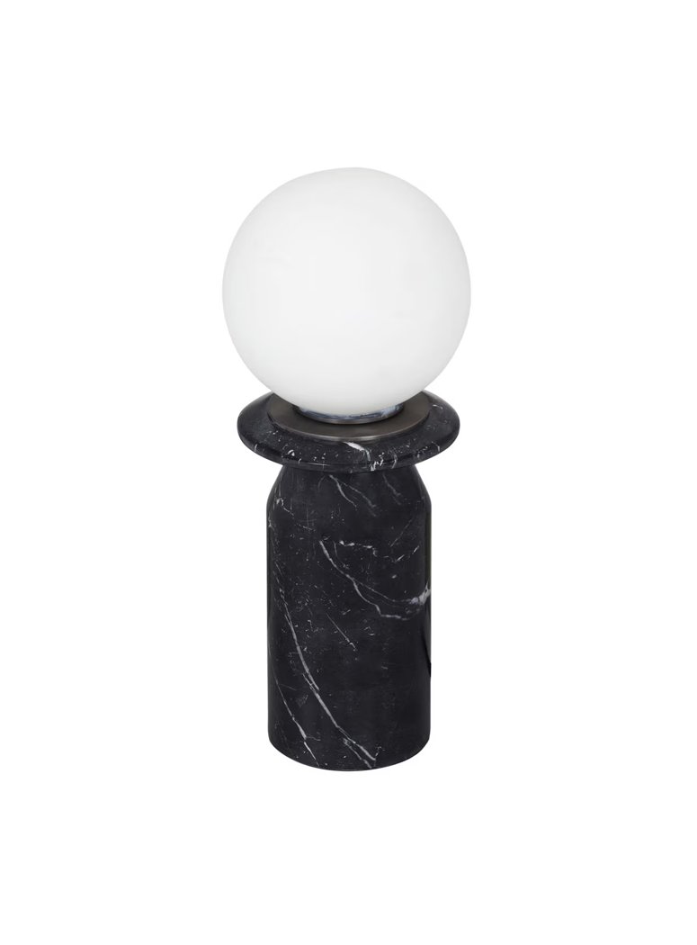 Thalor Marble Lamp,black