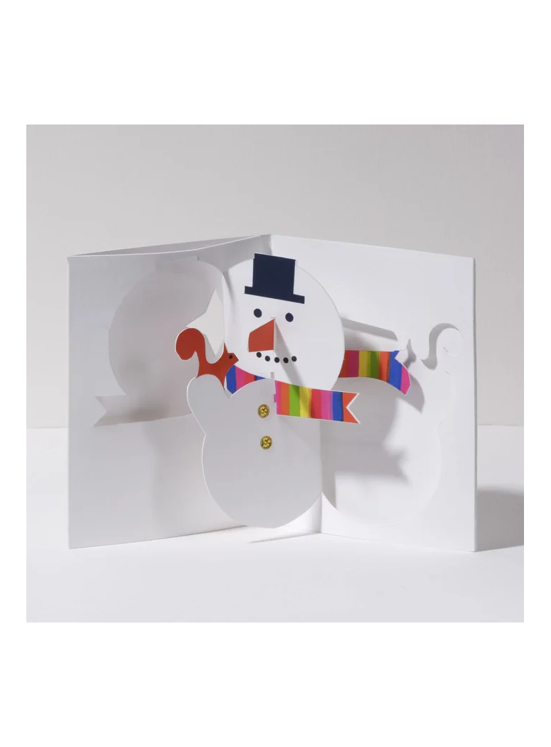 Snowman Pop Up Card