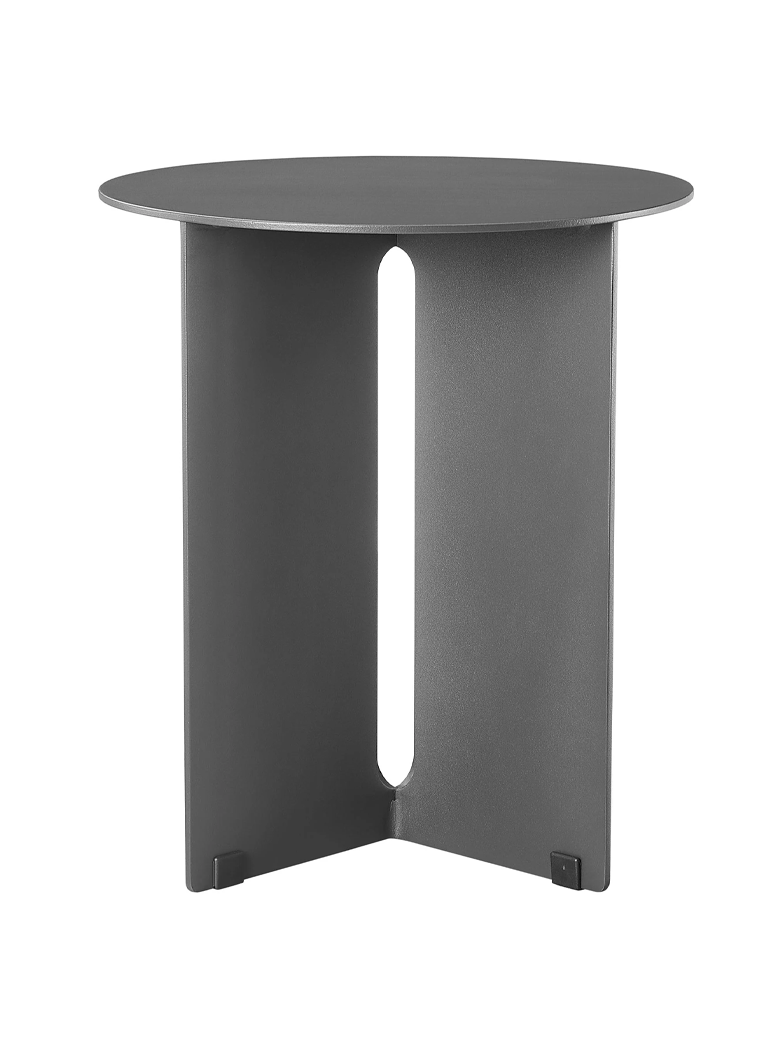 Kaelen Side Table,Charcoal