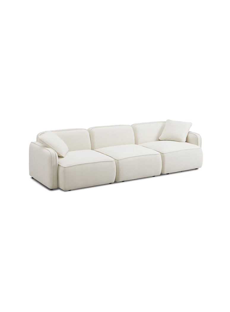 Syntara Linnen Sofa,Sand