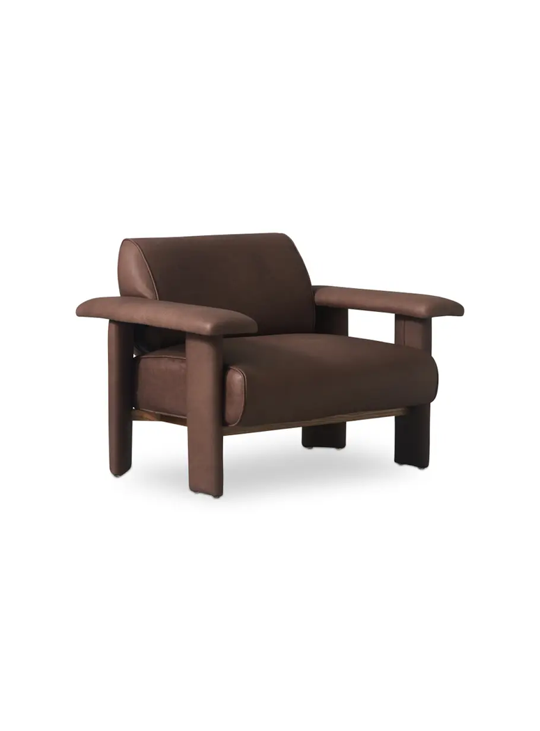 Draketh Lounge Chair,Dark Brown