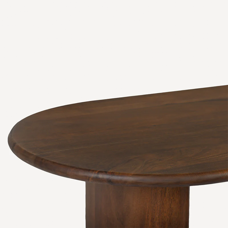 Ovale 72" Wood Dining Table