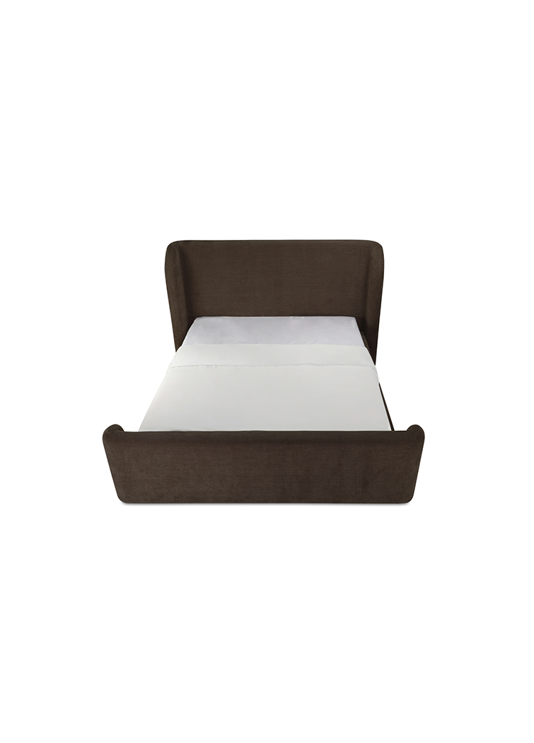 Lyra King Bed,brown