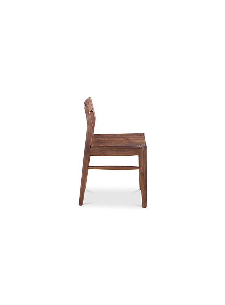 Artemis Dining Chair,walnet brown,set of two