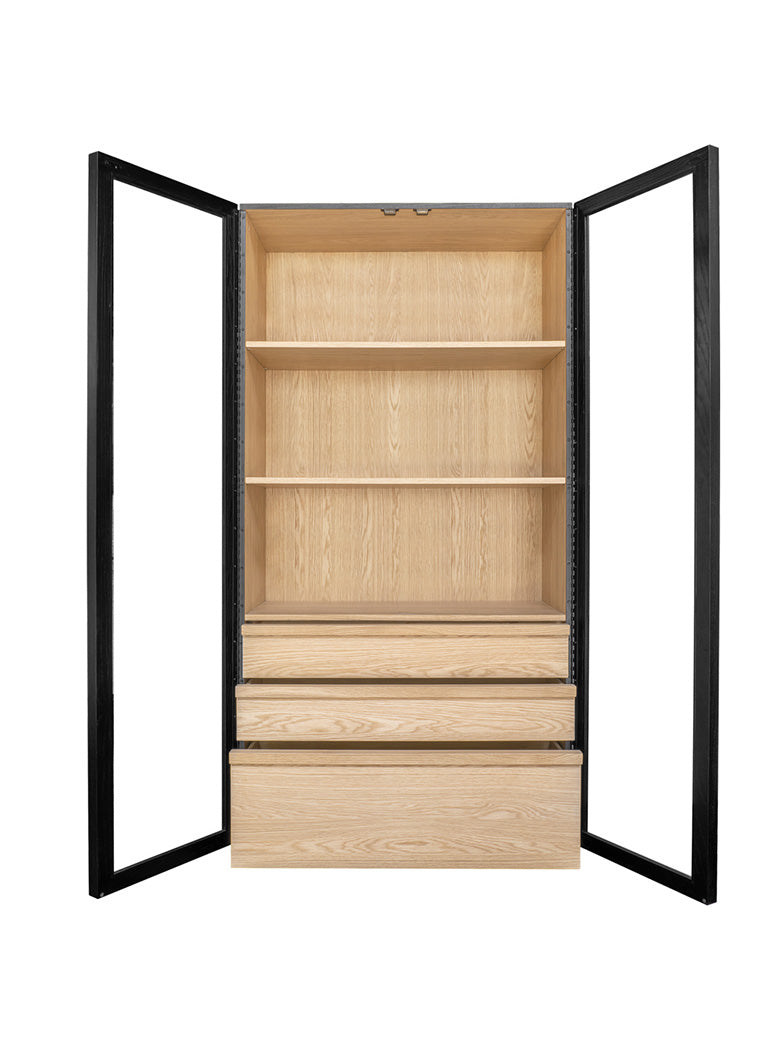 Glen Tall Cabinet.black