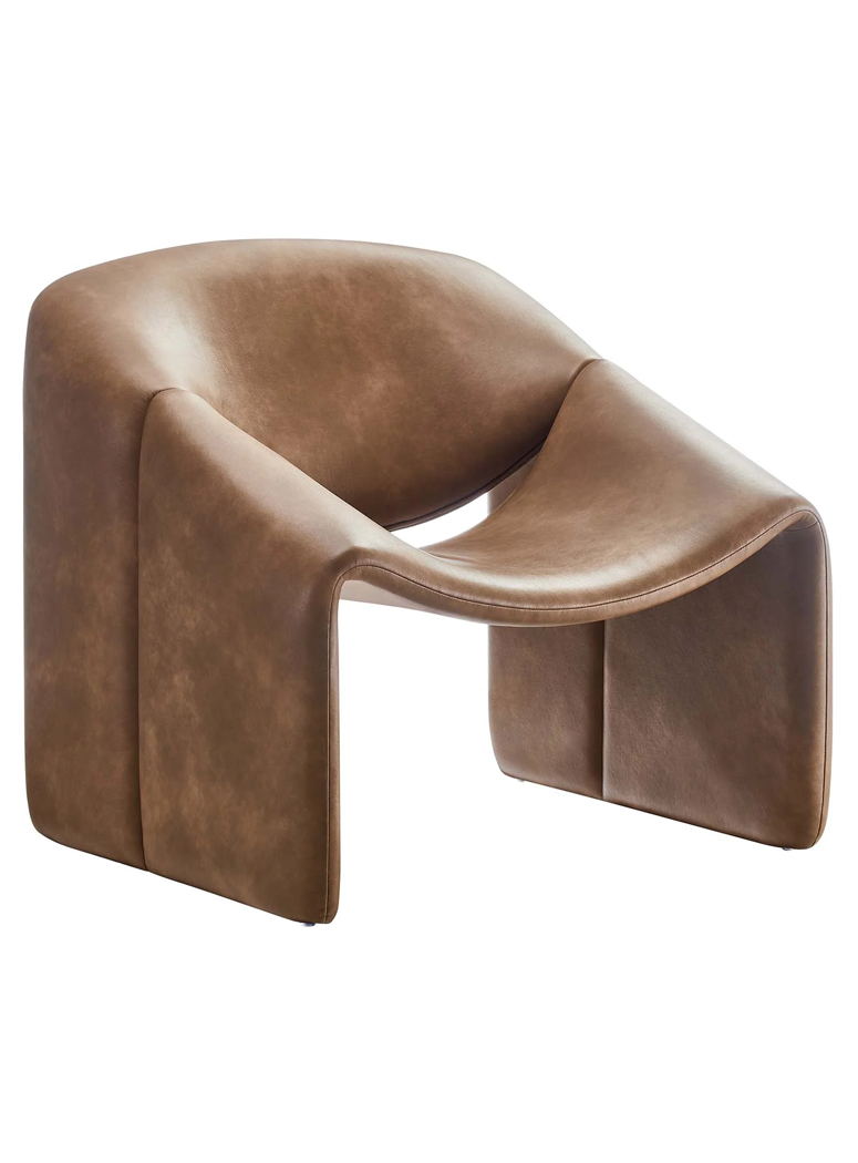 Eryndor Leather Accent Chair