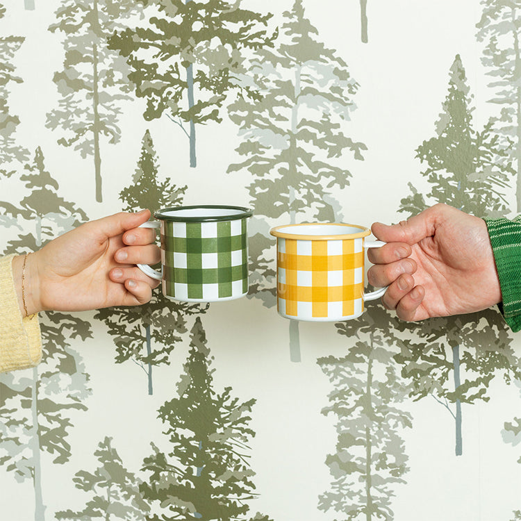 Crow Canyon Max Humphrey x CCH Gingham 12 oz Mug
