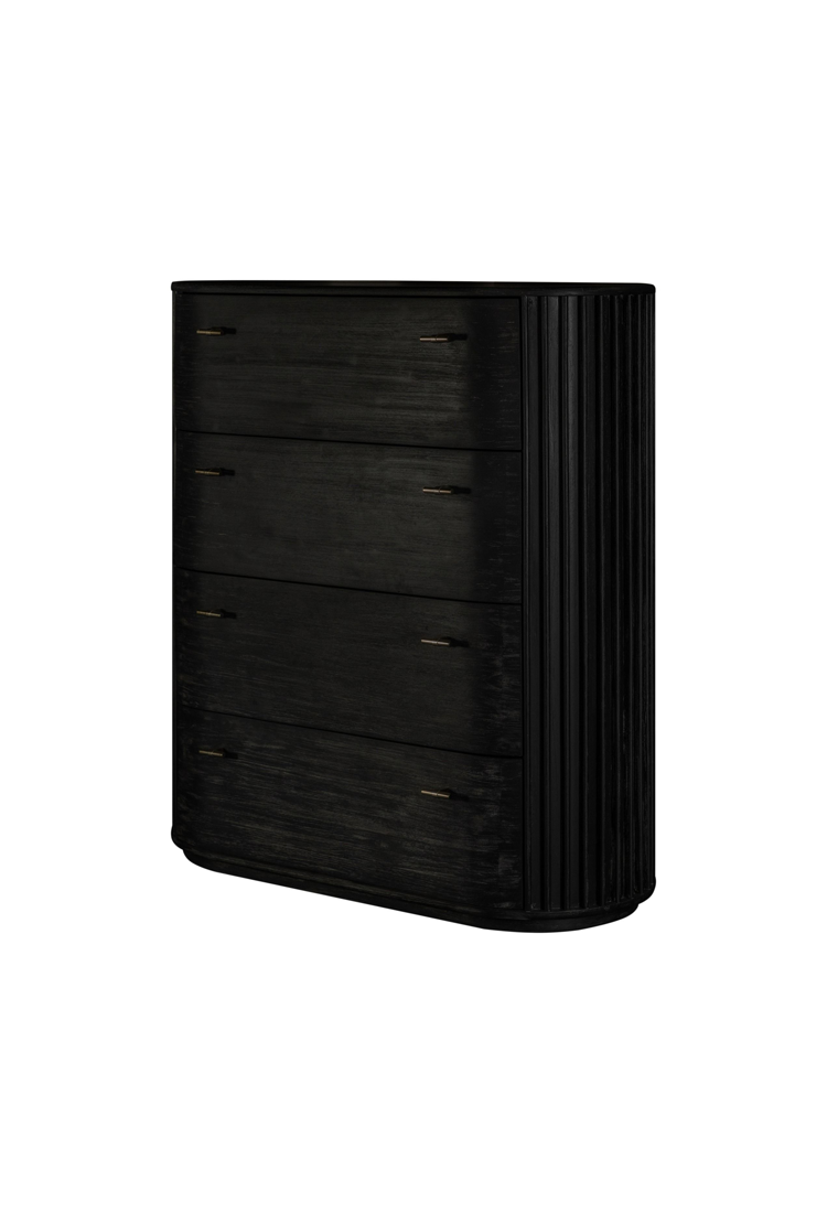 Cadenza Acacia Chest,Black