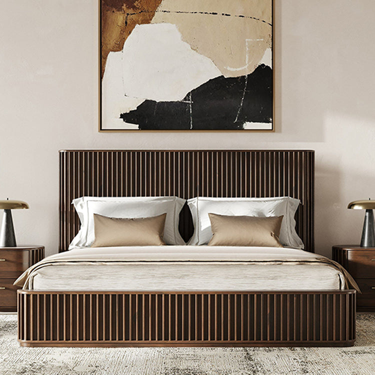 Acacia Walnut Queen Bed