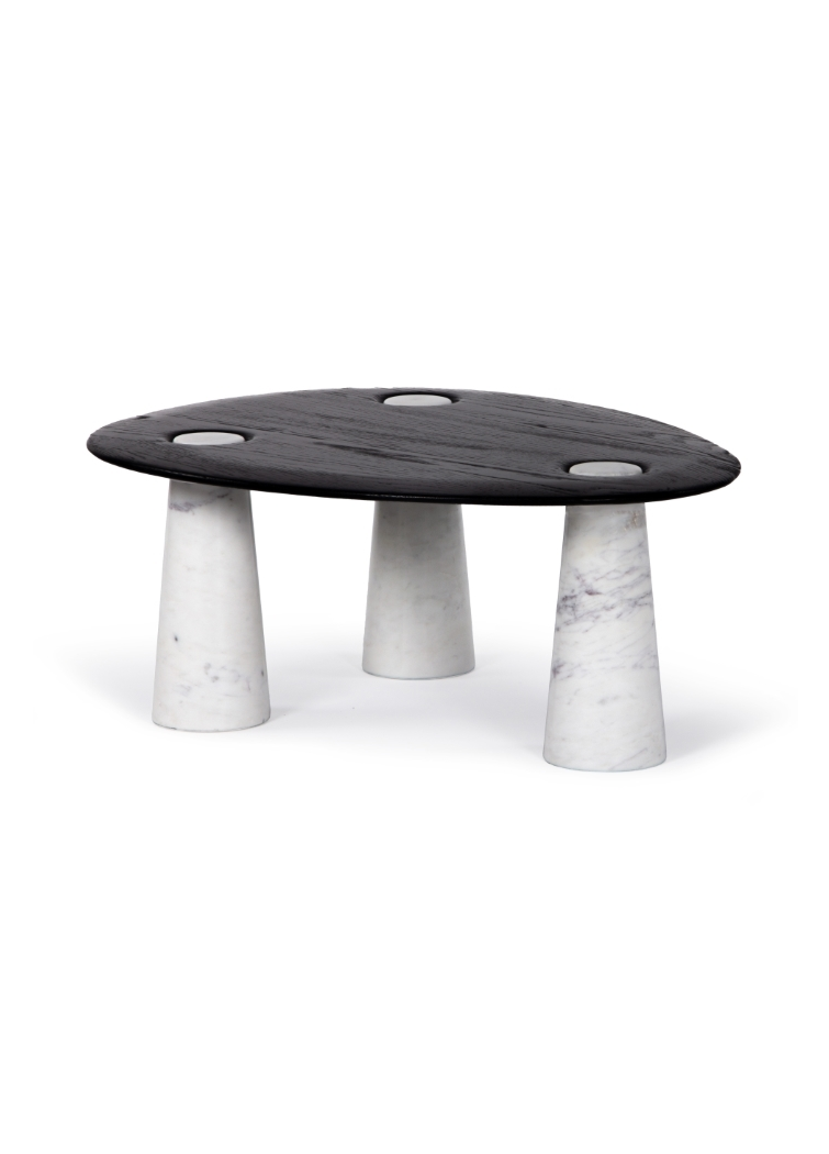 Zephyra Small Coffee Table,charcoal