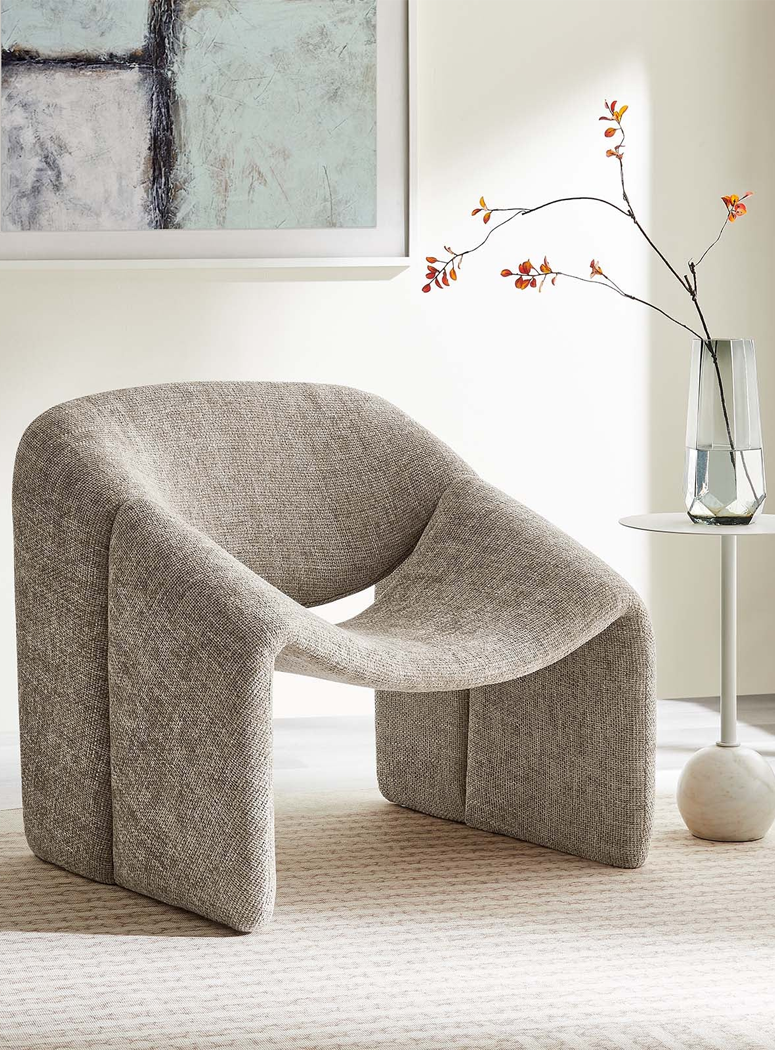 Eryndor Accent Chair,Khaki