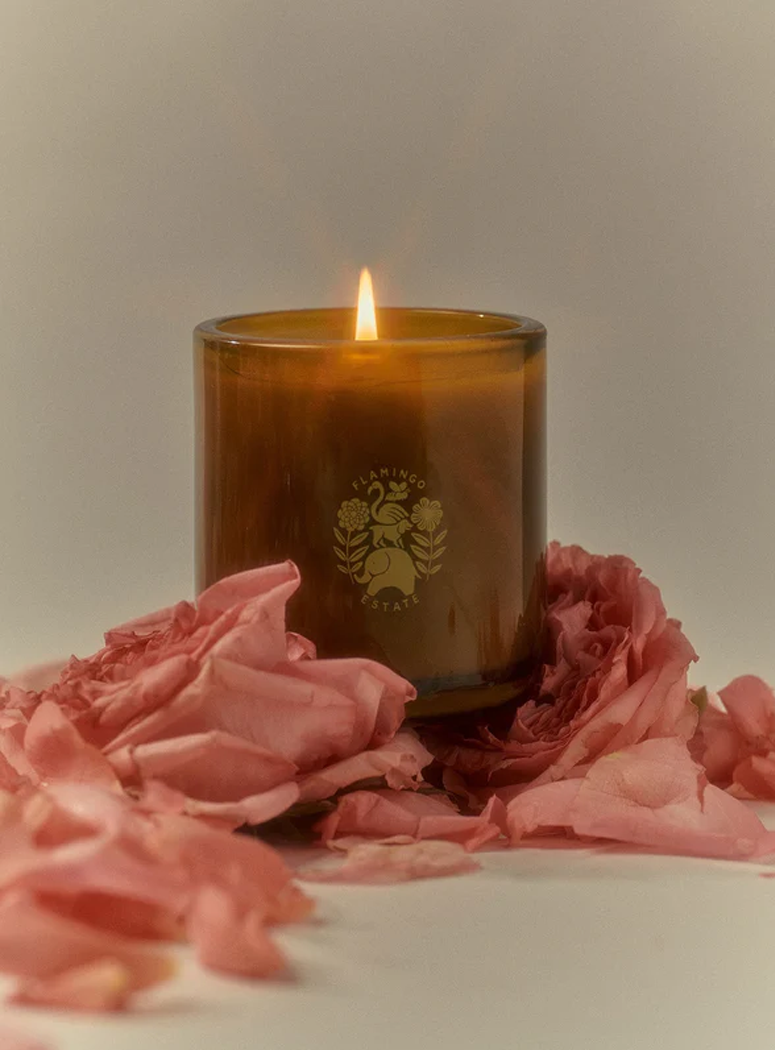 Flamingo Estate Night Blooming Jasmine & Damask Rose Candle