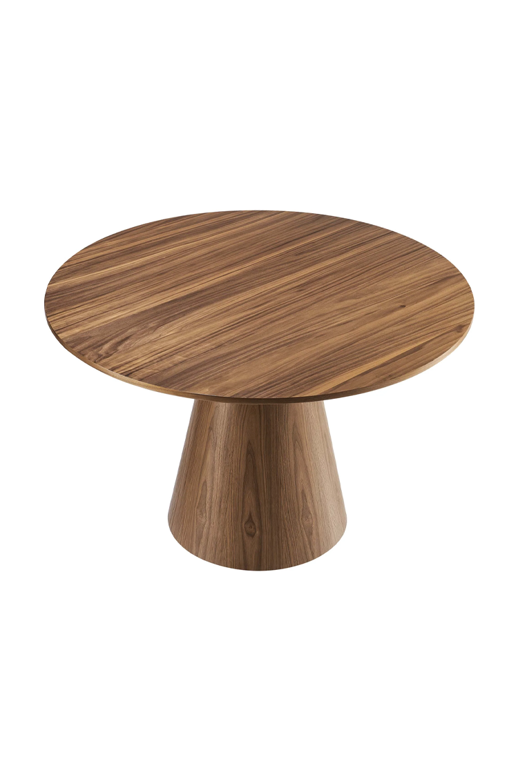 Quillon 47" Round Dining Table,Walnut