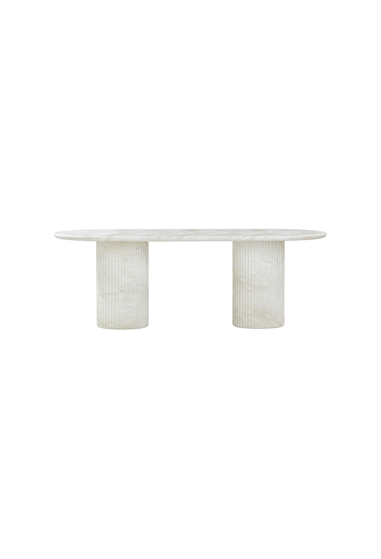 Altheon Marble Pattern Indoor/Outdoor Dining Table