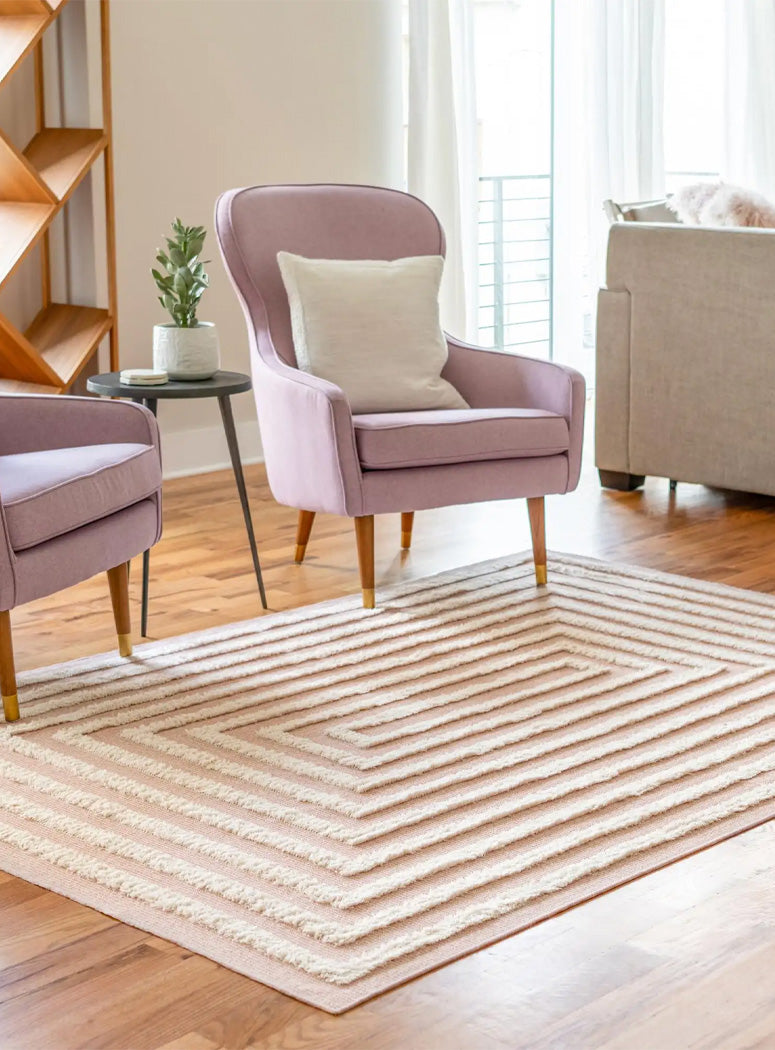 Sabrina Soto Rectangle Rug,pink