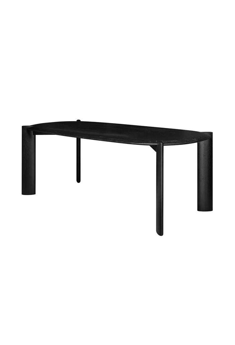 Nosh Dining Table,Black