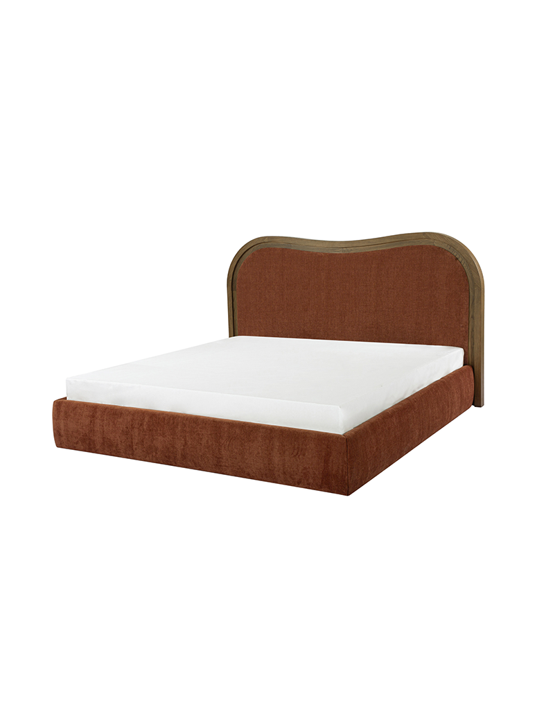 Ithariel King Bed,Chestnut