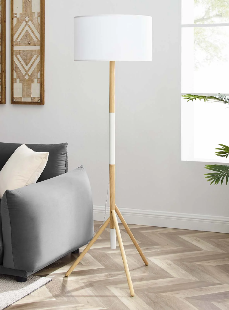 Odrinor Floor Lamp,White