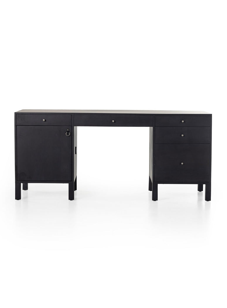 Four Hands Isador Executive Desk,Black