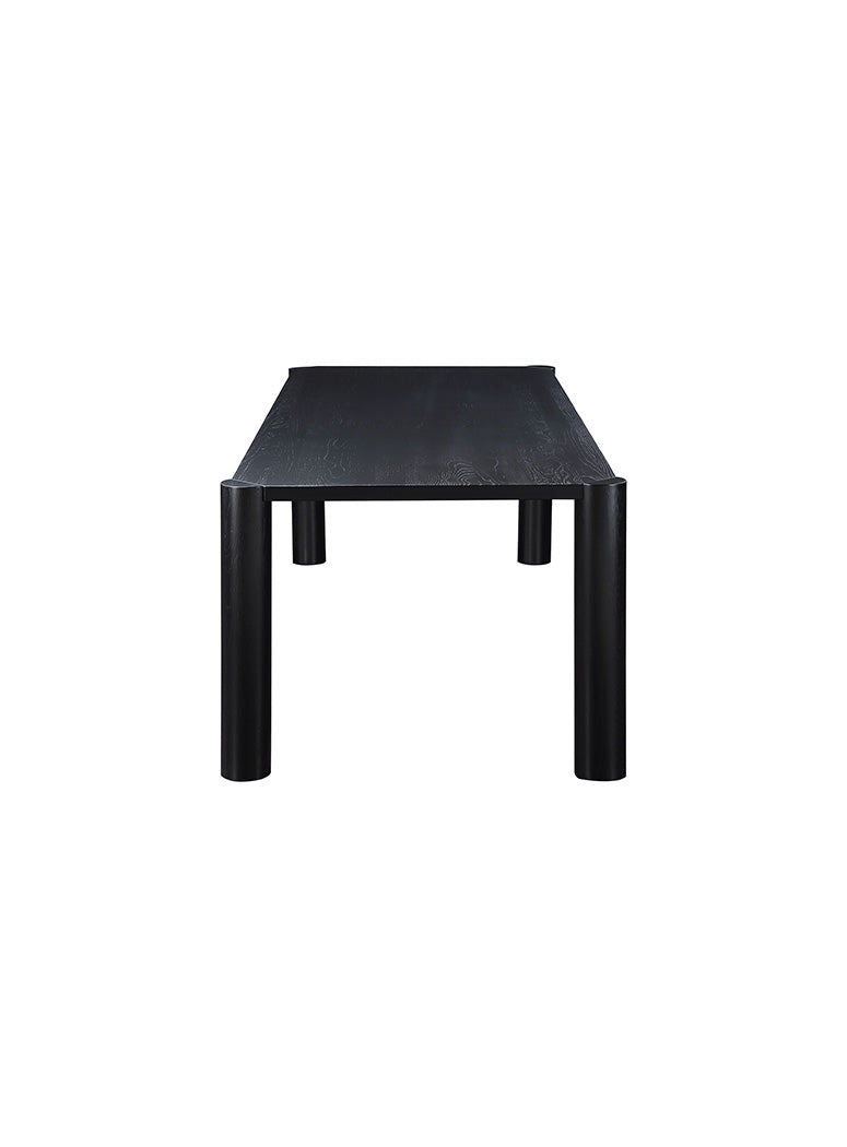 Gastronomy Large Dining Table, black