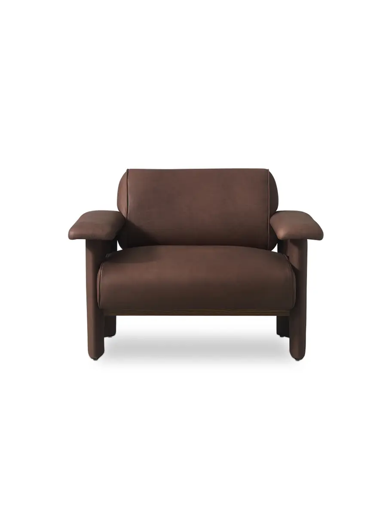 Draketh Lounge Chair,Dark Brown