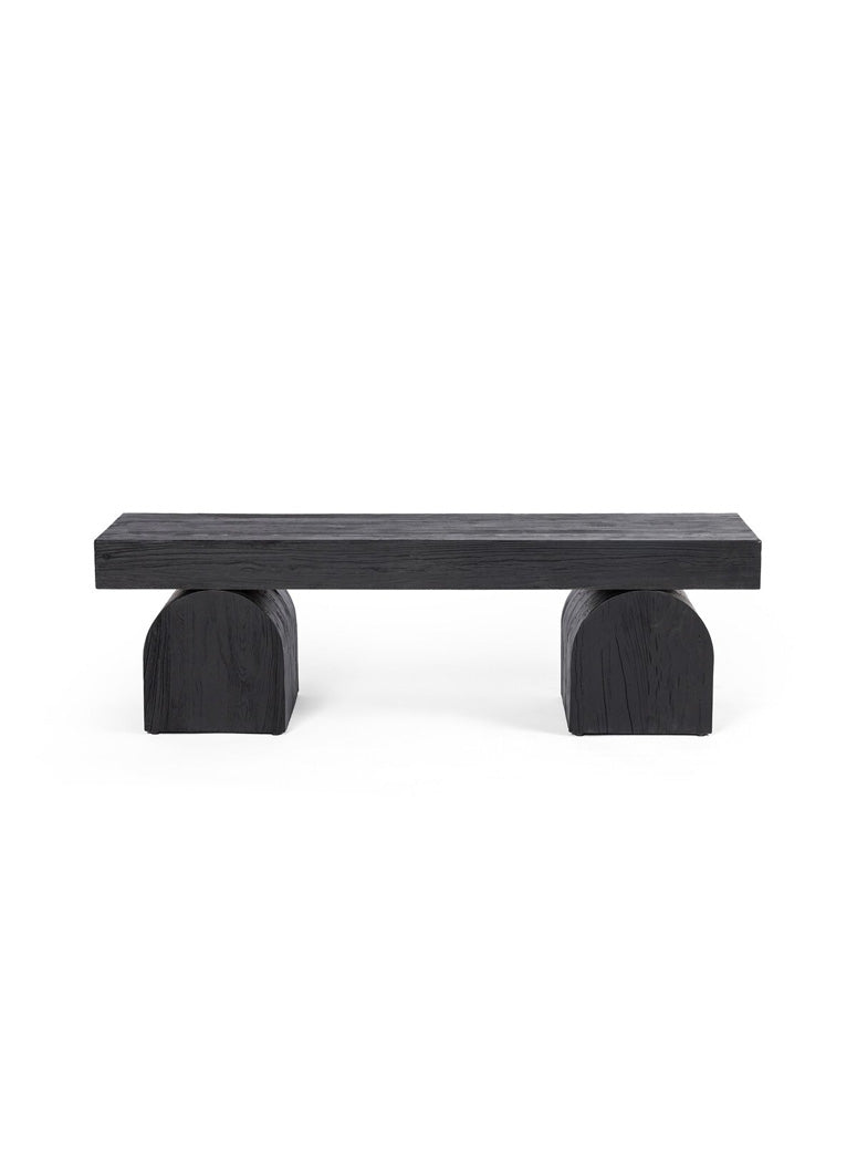 Four Hands Keane Bench,black