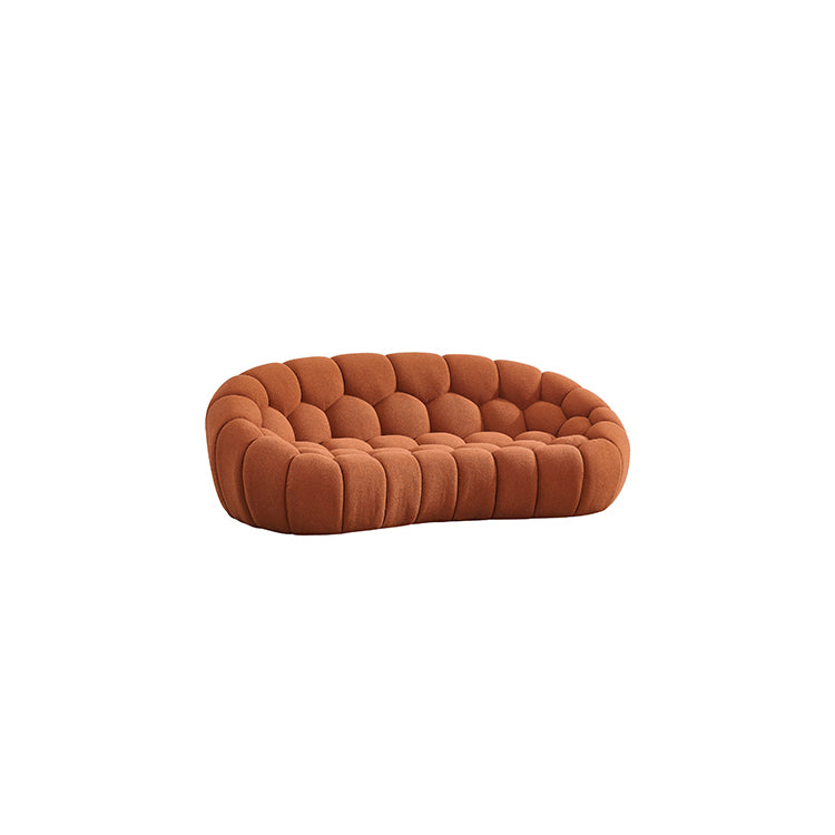 Veridian 86" Sofa, orange