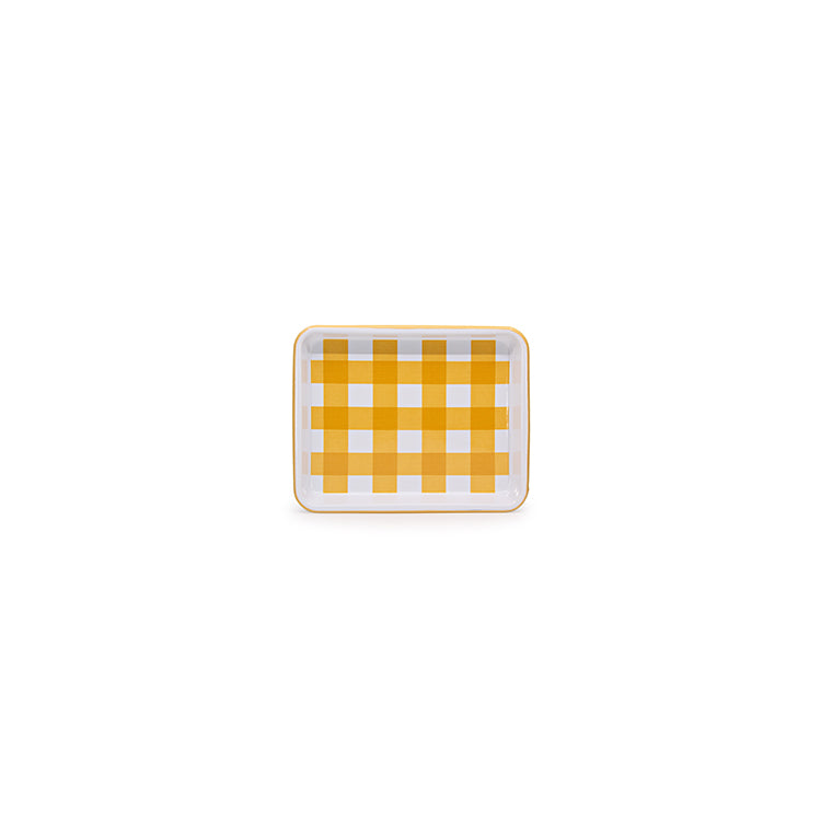 Crow Canyon Max Humphrey x CCH Gingham Small Rectangle Tray