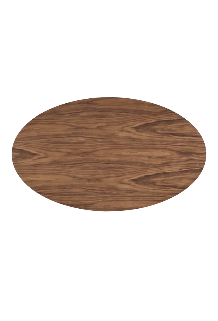 Quillon 75" Round Dining Table,Walnut