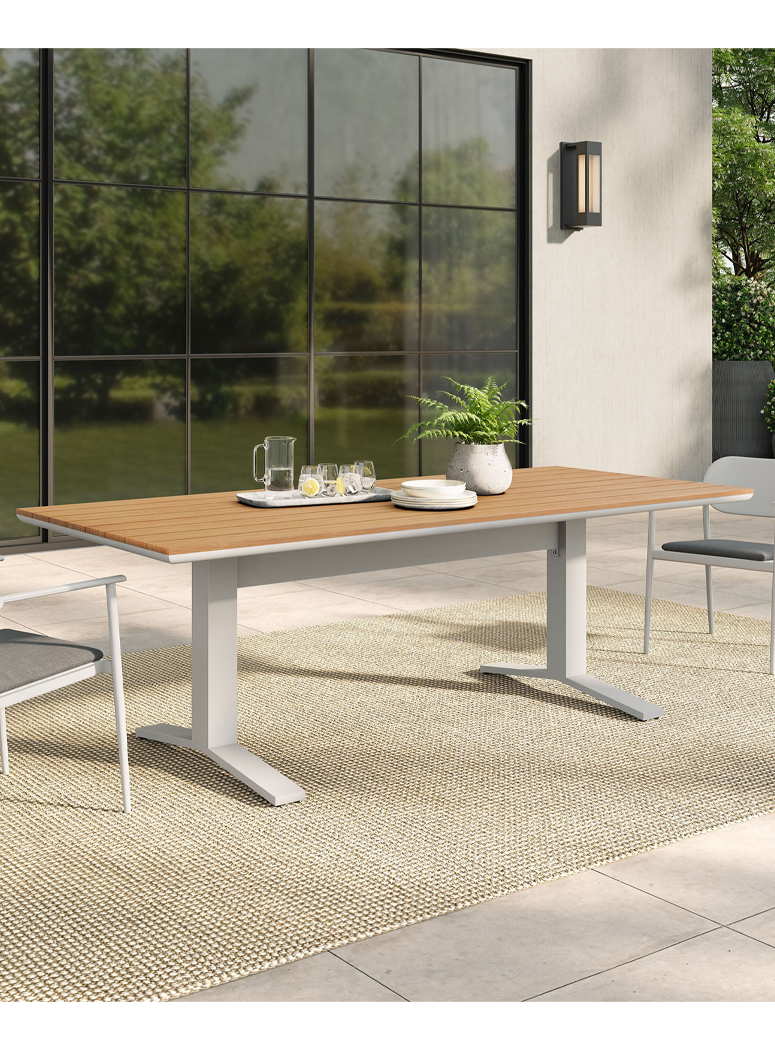 Velora 91" Dining Table,Natural