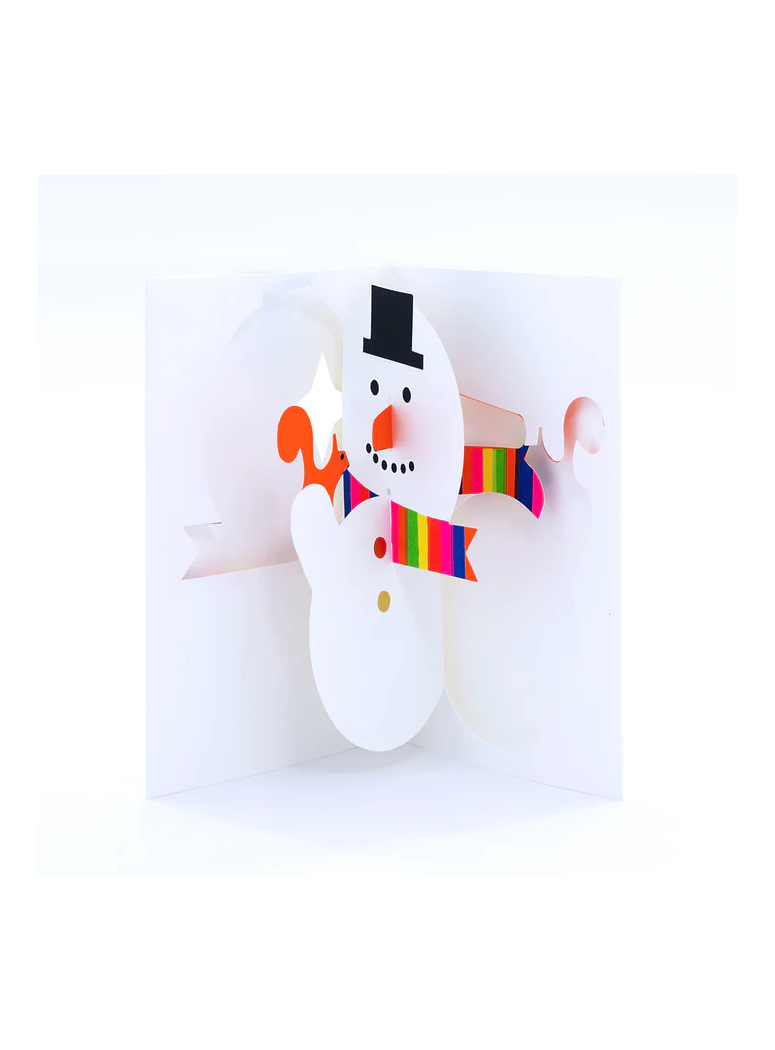 Snowman Pop Up Card