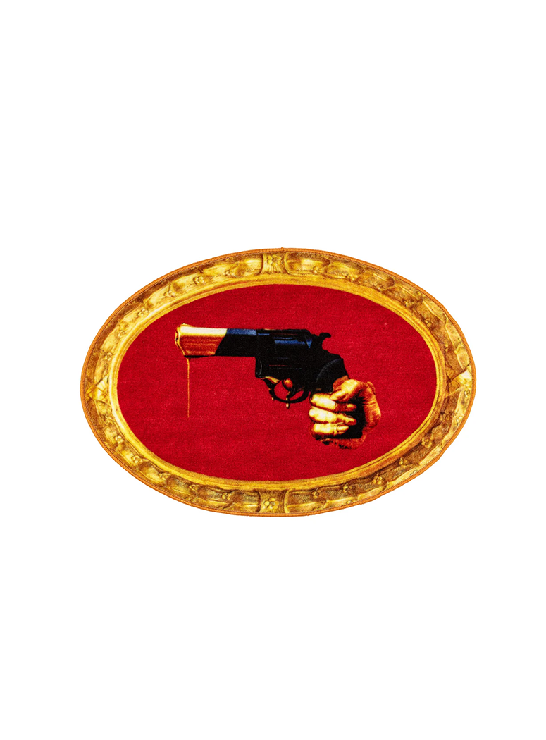 Seletti Toiletpaper Revolver Mat