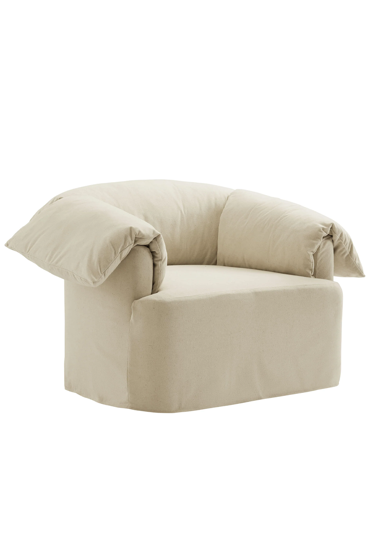 Euphoria Fabric Armchair,Linen