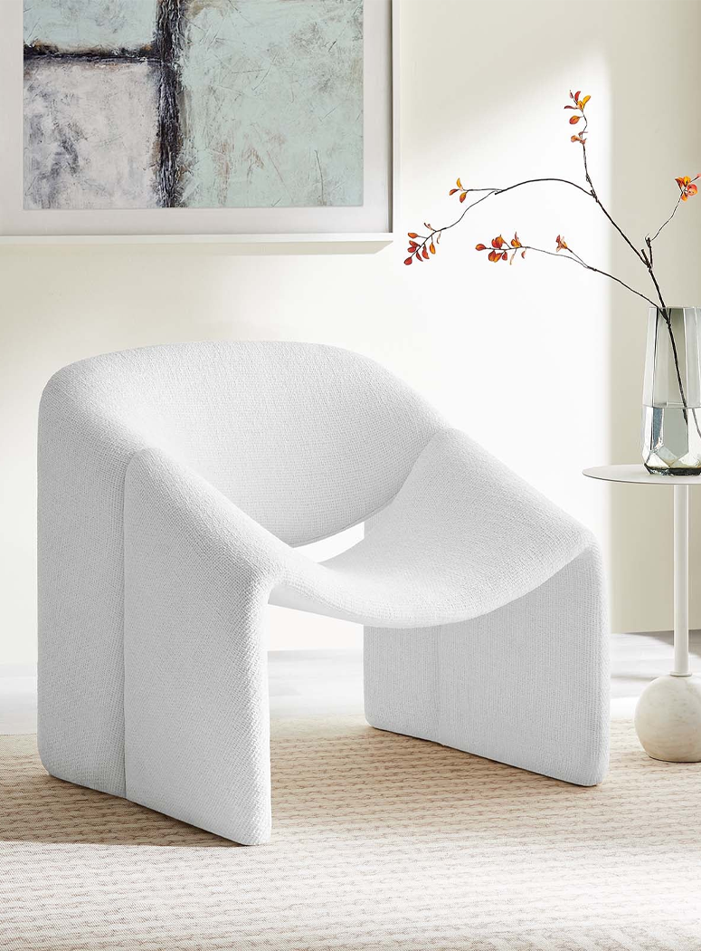 Eryndor Accent Chair,Frost