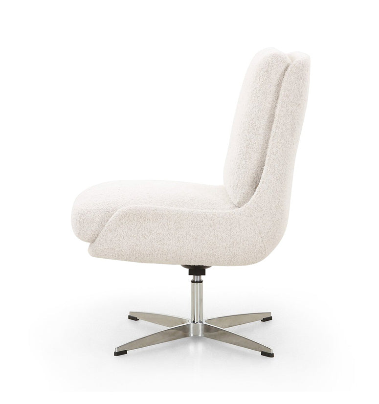 Four Hands Burbank Desk Chair ,shedon ivory