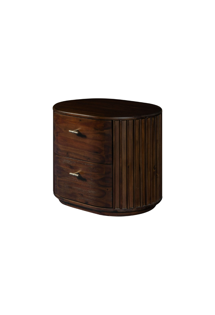 Cadenza Acacia Nightstand,Walnut