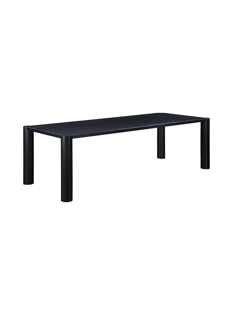 Gastronomy Large Dining Table, black