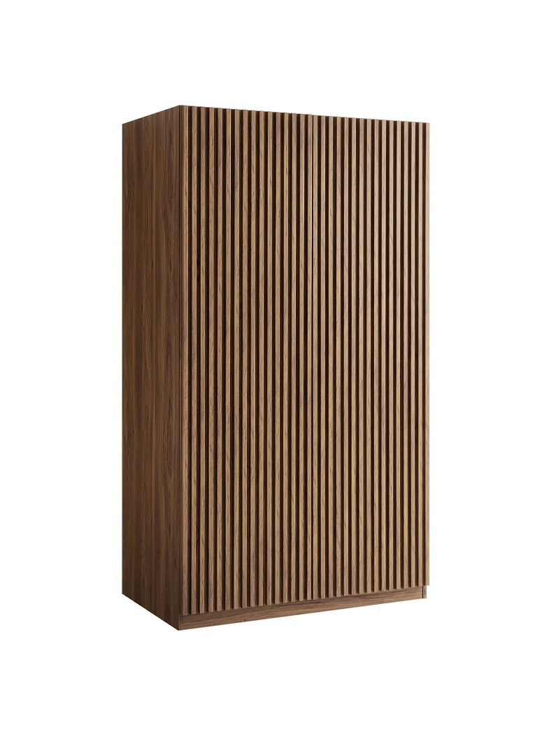 Chateau 2-Door Closet ,Walnut Chateau 2-Door Closet ,Walnut