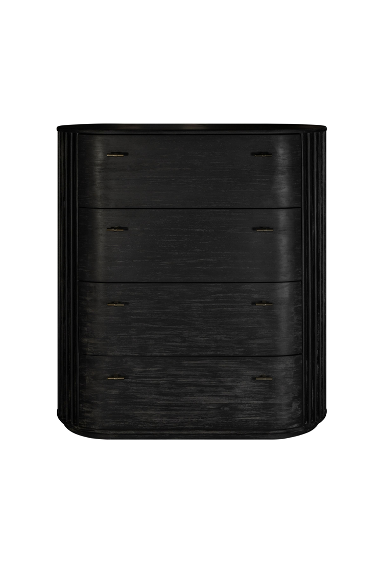 Cadenza Acacia Chest,Black