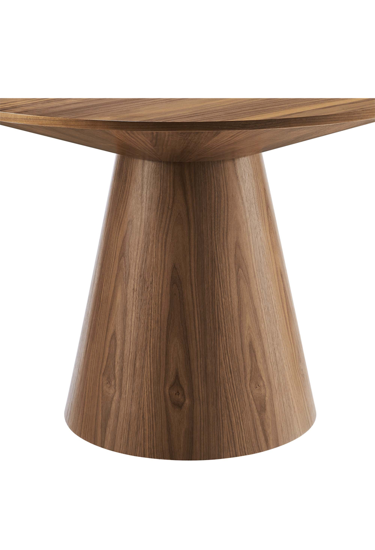 Quillon 47" Round Dining Table,Walnut