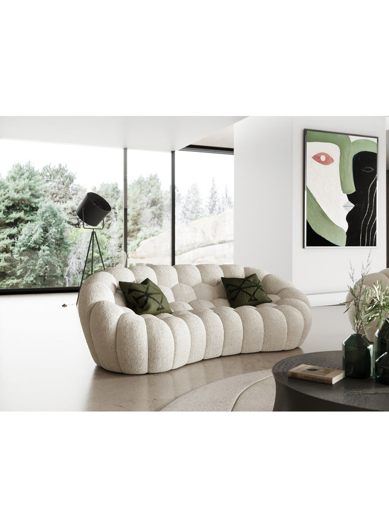 Veridian 86"Sofa, off white