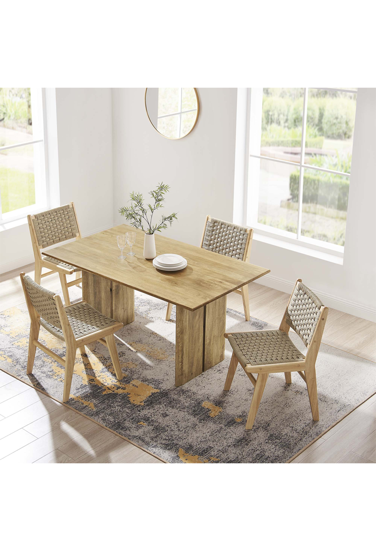 Maiz 60" Dining Table,Oak