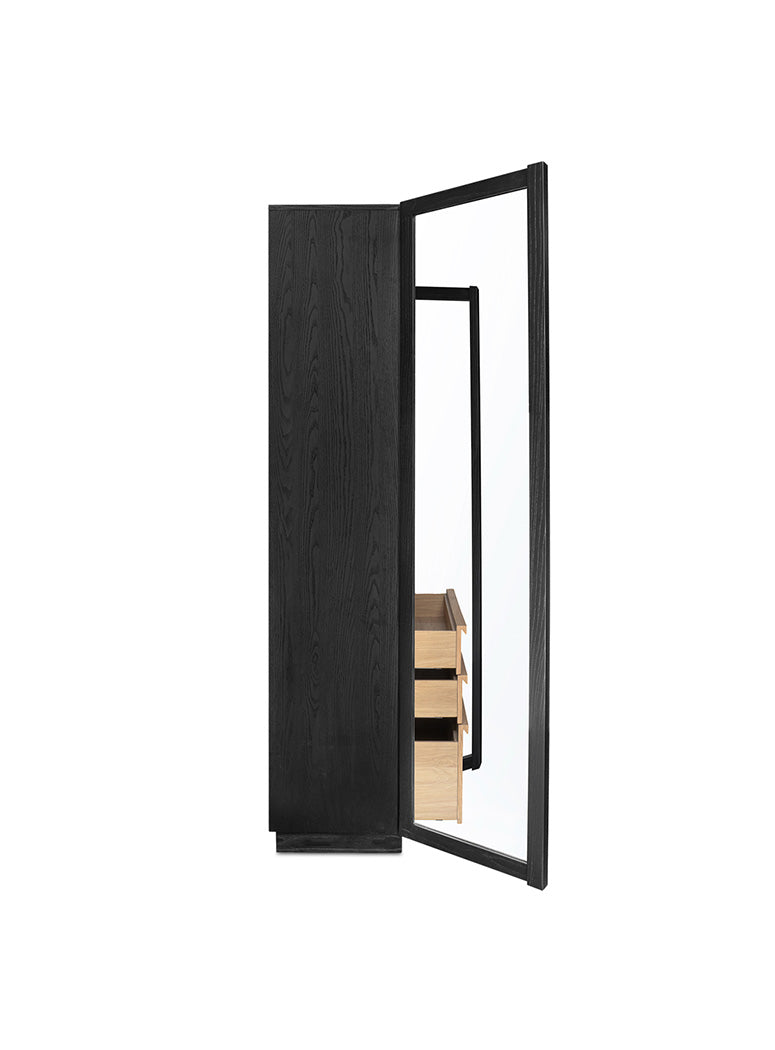 Glen Tall Cabinet.black